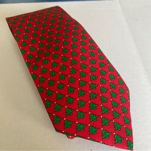 Christmas Tie 100% Silk Handmade In the USA by Alynn
